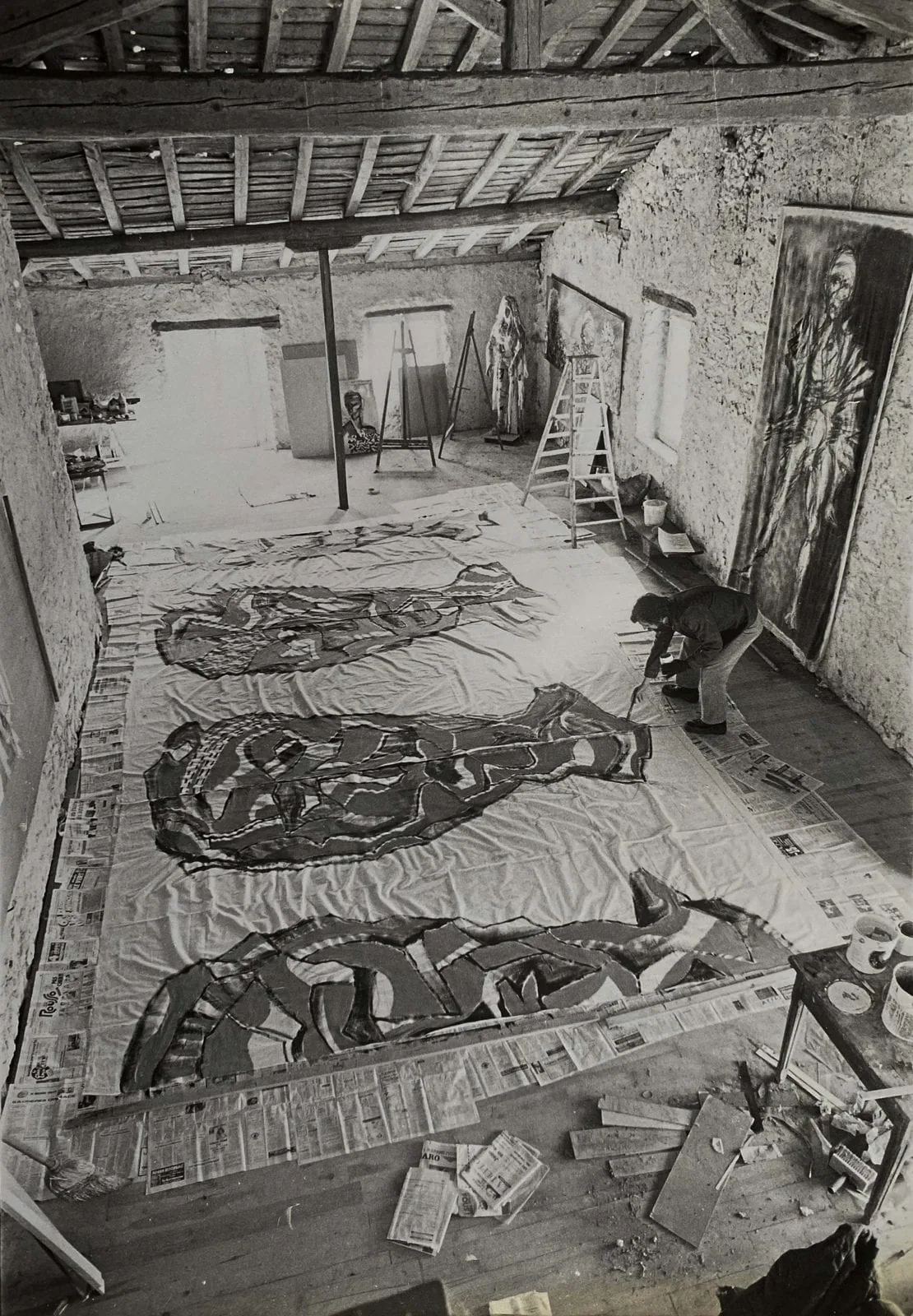 Atelier 1980 — décor Nuit de la poésie