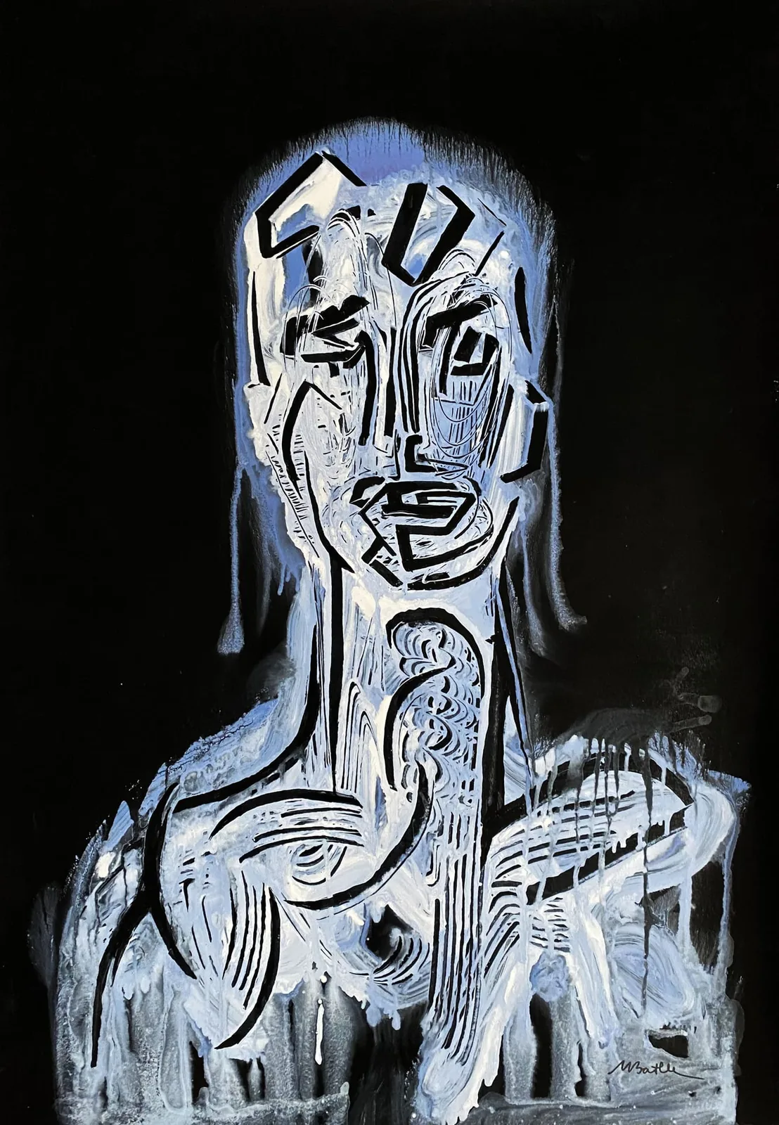 Sans titre — Série Milton — 70×100 cm