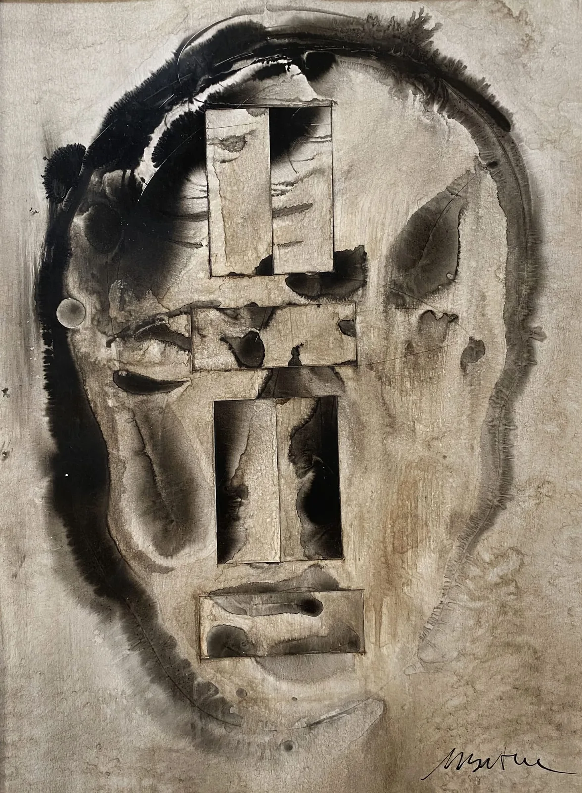 Sans titre — encre sur papier — 2015–2018