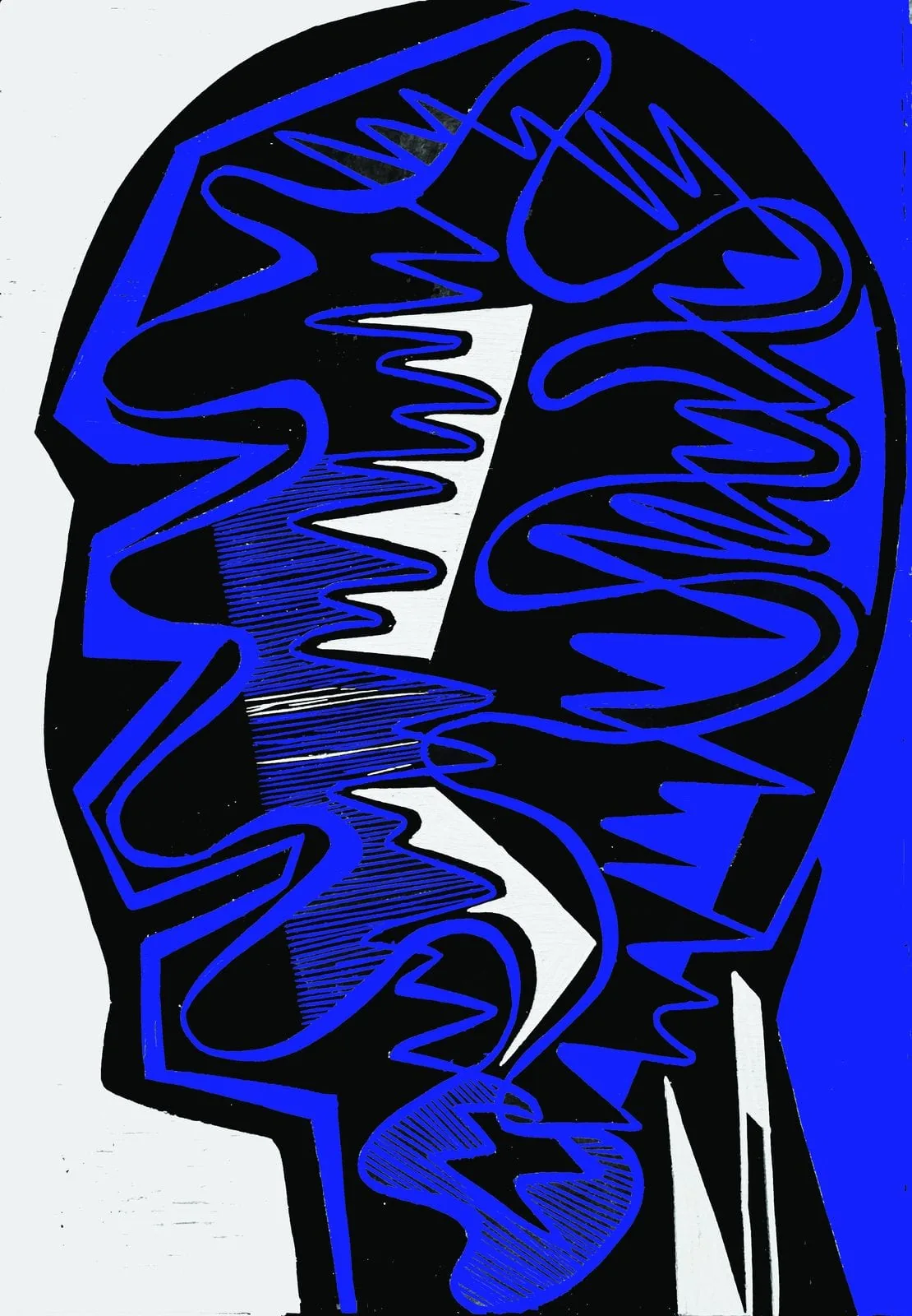 Sans titre — gravure sur bois
